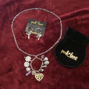 Park Lane Charm Necklace and Earring Set